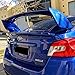 RACING9SPEED Trunk Spoiler Wing Lip Rear Tail Lid kit ABS OE-Style Fit for 2015-2021 Subaru WRX STI, Car Mods Exterior Accessories Replacement Parts Assembly, 2016 2017 2018 2019 2020 (Painted Blue)