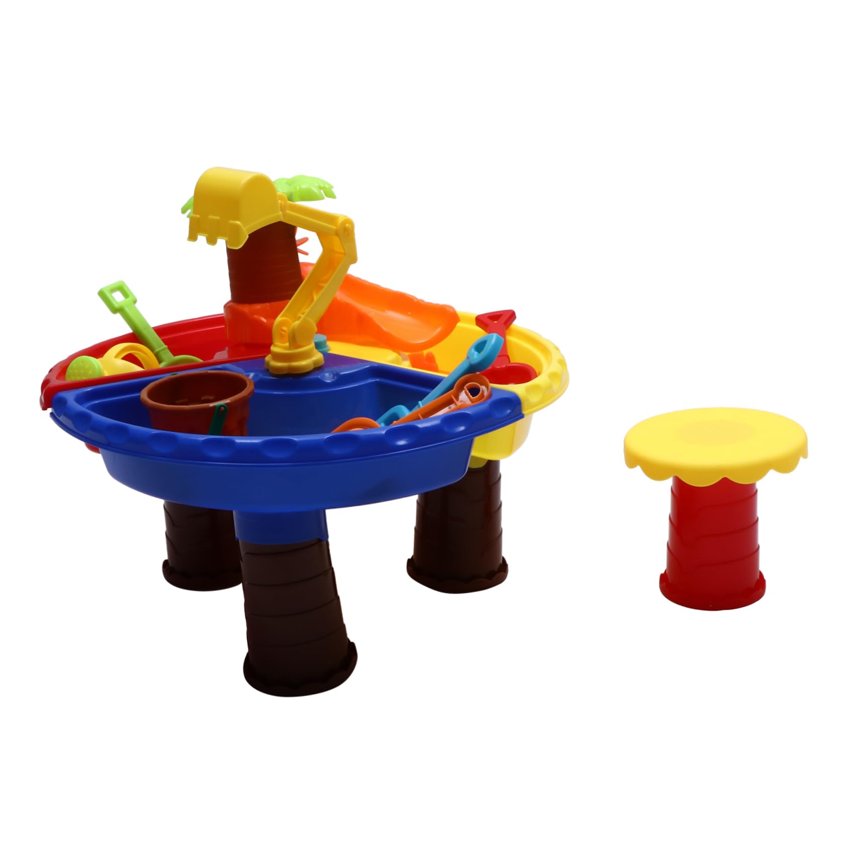 1 Juego Conjunto de Juguetes de Playa para Mesa de Arena para Aire para la Creatividad Socialización o Jardín