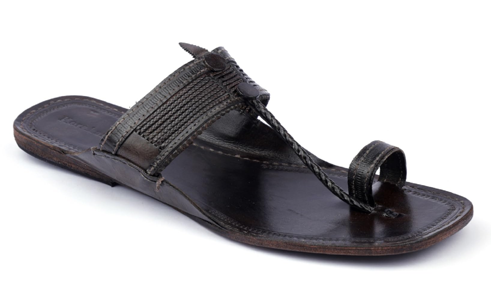 korakari Men's Kolhapuri Chappal Flip Flop Slippers Anti Slip Sandals-picture-47