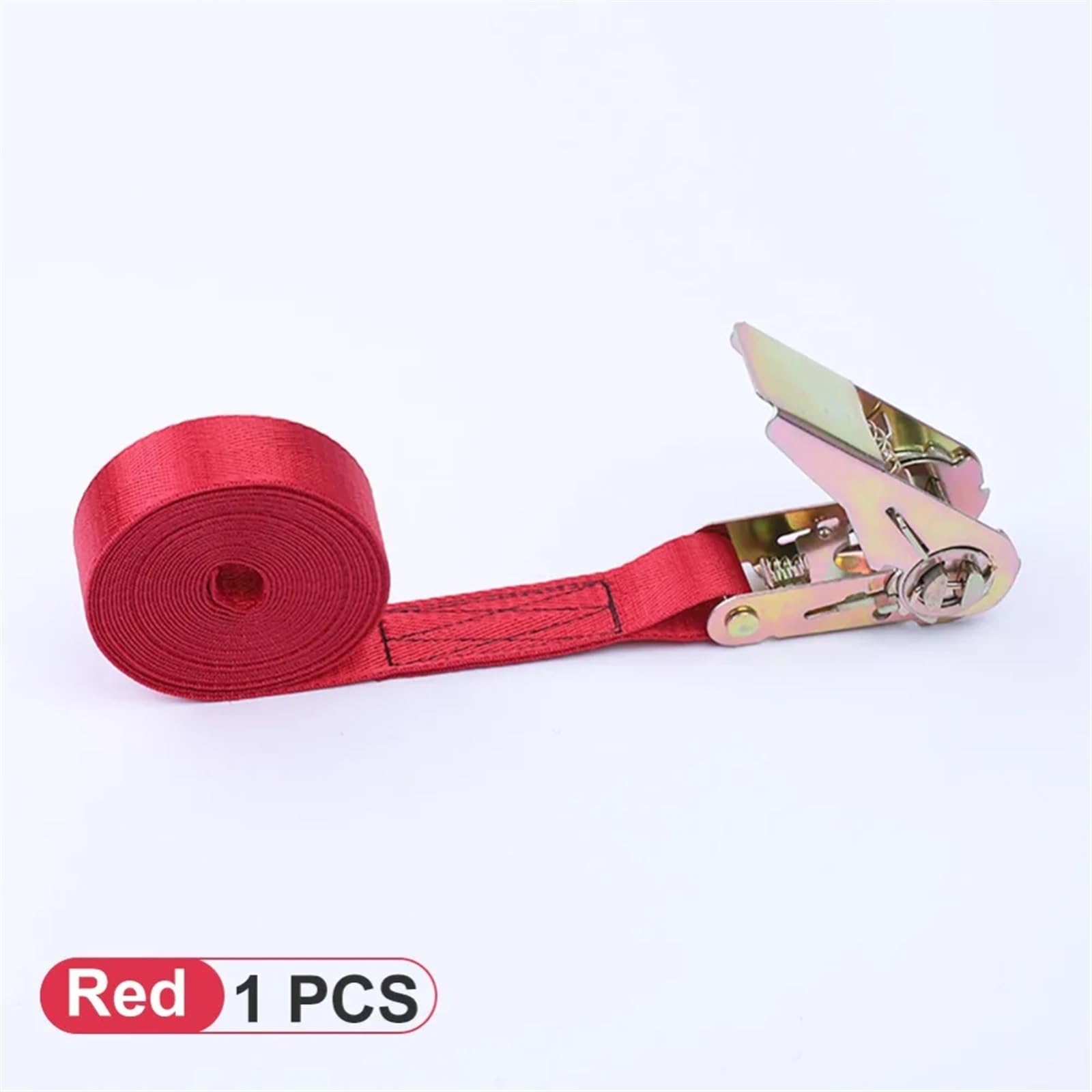 Correa De Amarre Correas de carga for cinturón de amarre con hebilla de 6M for coche, motocicleta y bicicleta con hebilla de Metal, cuerda de remolque, cinturón de trinquete fuerte for bolsa de equipa