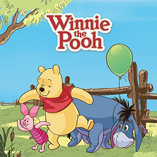 Winnie The Pooh Toile Imprimée Balloon souvenirs d'enfance