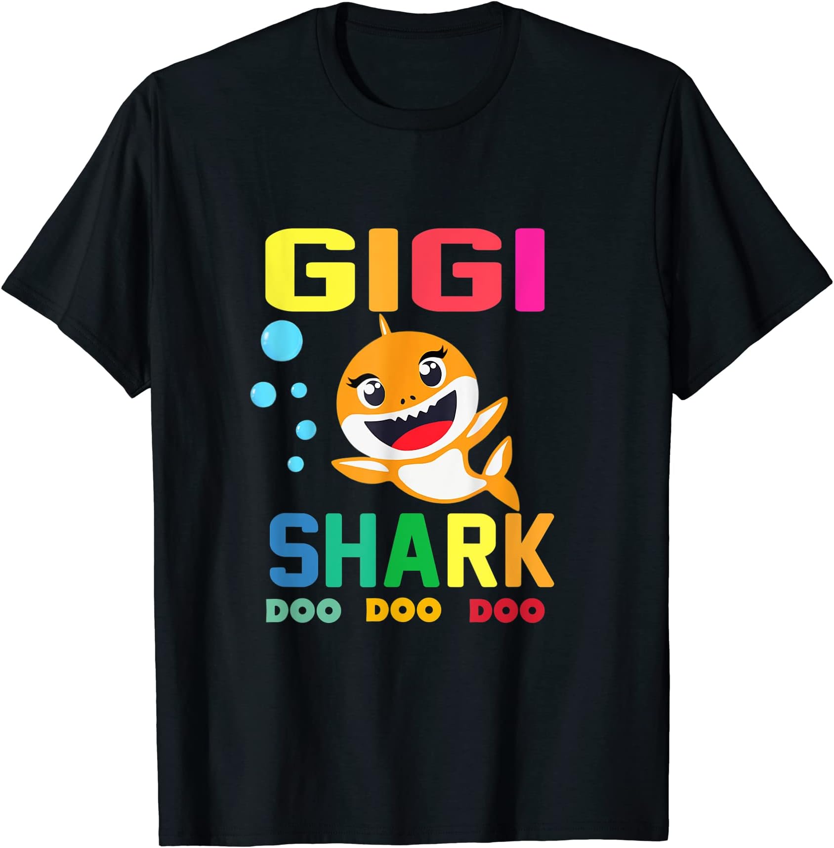 Gigi Shark Shirt Gigi Shark Lover Family Mother's Day T-Shirt