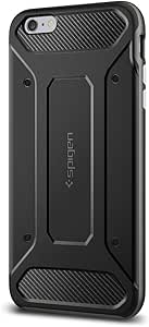 Spigen Neo Hybrid Carbon Fiber Slim Fit Reinforced Bumper Protection Case for iPhone 6 Plus/6S Plus - Gunmetal