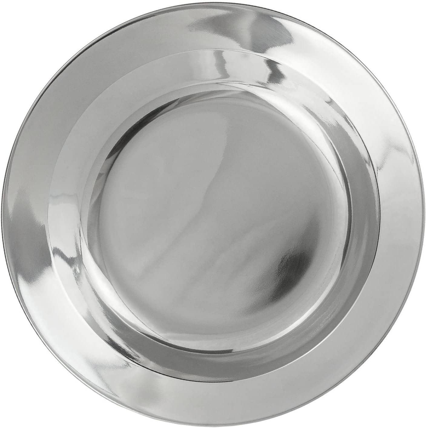 Menax - Platos 18 Centímetros para Aperitivos de Acero Inoxidable - Set de 12 Platos Reutilizables para Tapas y Snacks - Uso Profesional en Bar y Restaurante