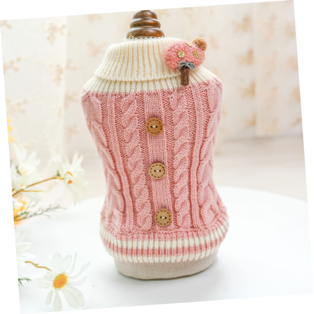 Toddmomy 5piezas Suéter Adorable para Gatos y Ropa Cálida De Invierno y para Traje para Fríos
