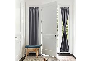 PONY DANCE Front Door Window Curtains