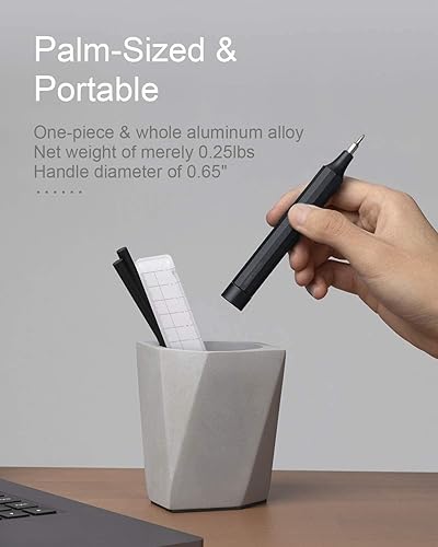 Miniatura 9 de HOTO Paquete de herramientas manuales con juego de destornilladores de precisión manual 24 en 1