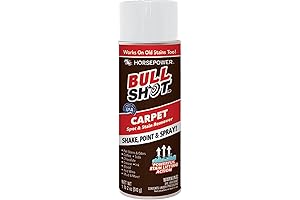 Bull Shot Carpet Spot & Stain Remover by Horsepower: The Pet & House Cleaning Revolution!