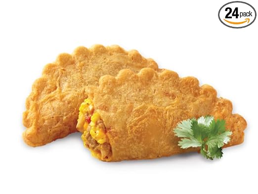 El Monterey Empanada Egg Sausage Cheese Potato Empanada, 3 Ounce -- 24 per case.