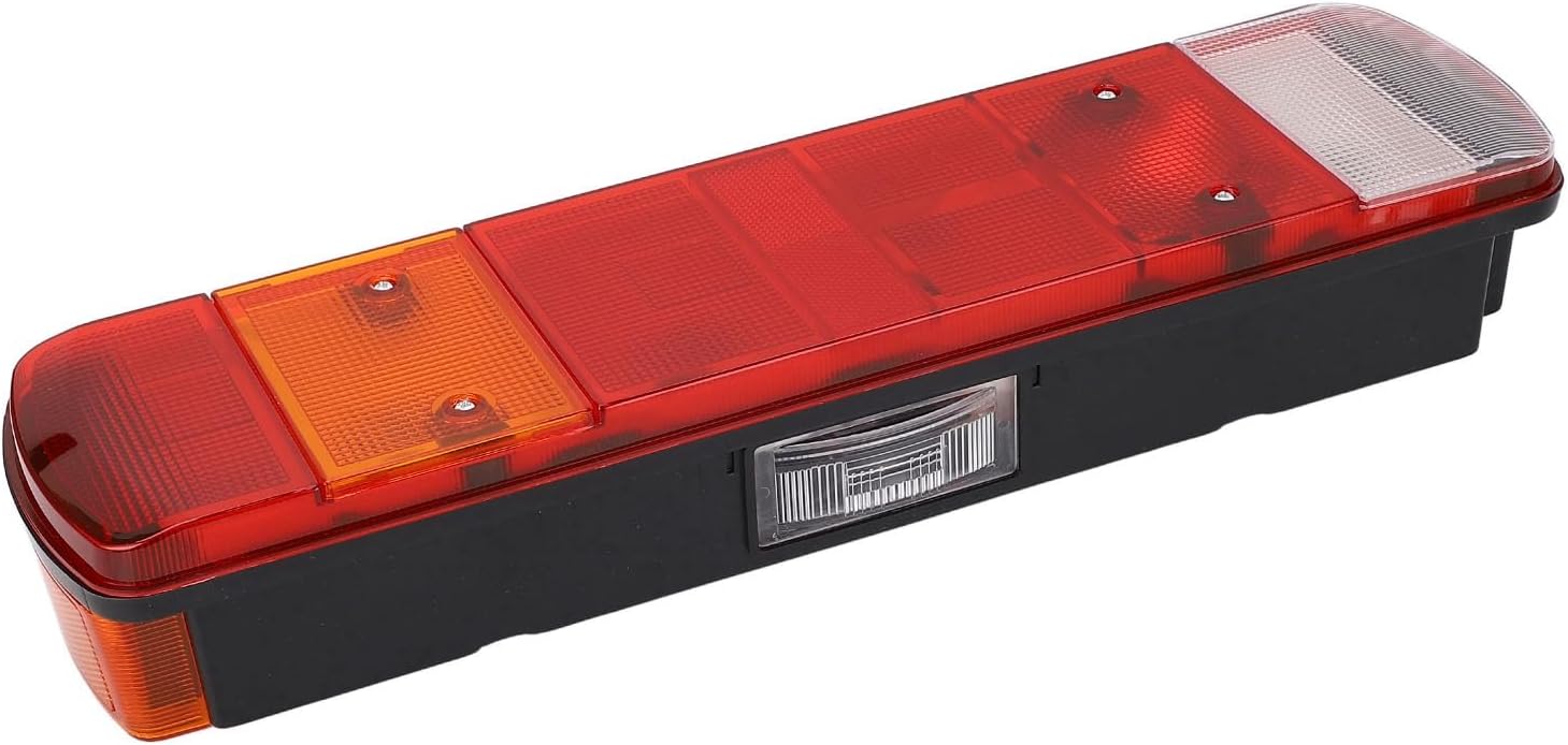 Qiilu Truck Tail Light Truck Weatherproof Rear Stop Lamp Replacement 4P - G Series to Adverse Conditions (Left OE (1436867))