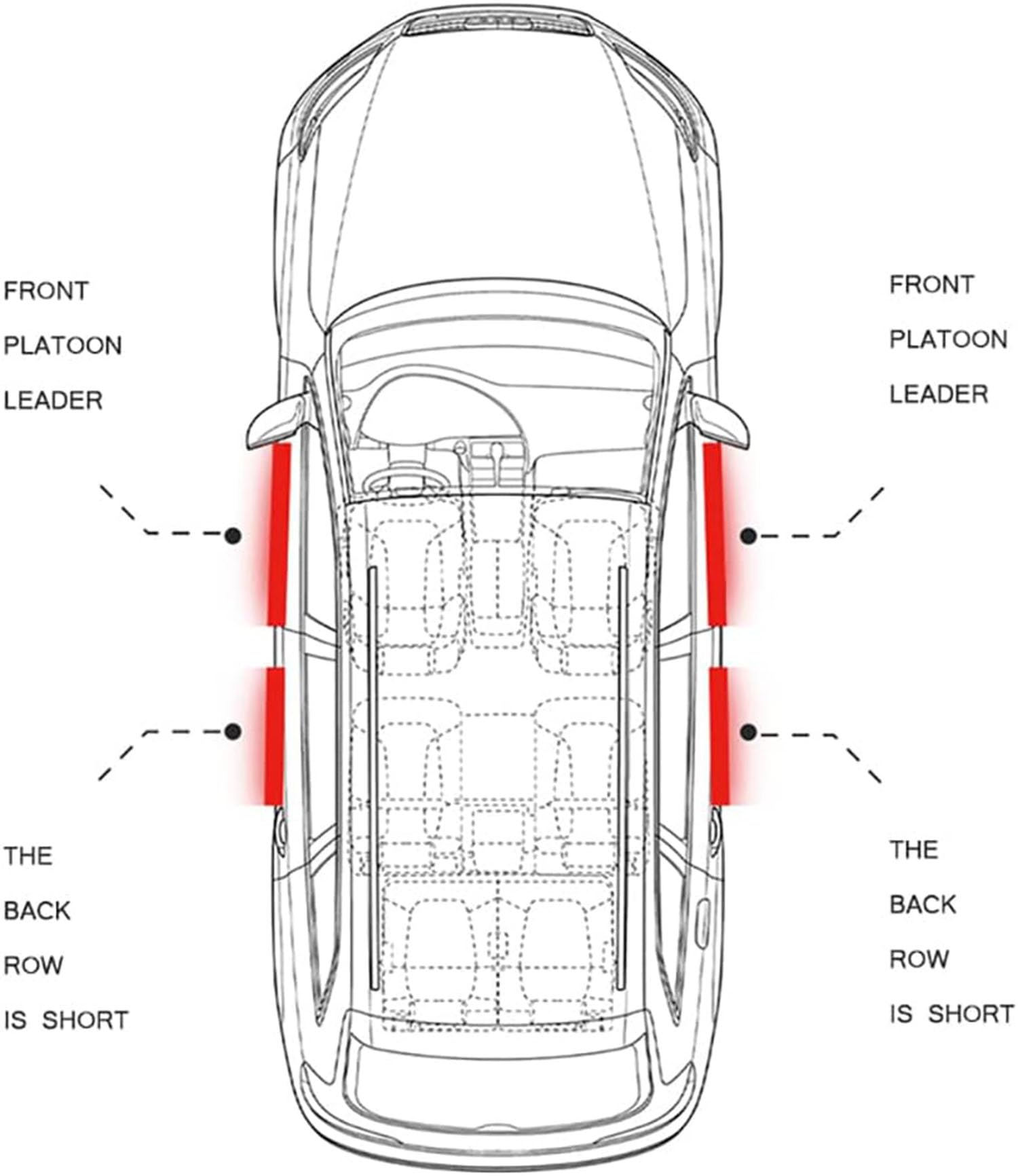 4 Pezzi Bagliore di Notte Fibra di CarbonioBattitacco per Auto, per Spring Lodgy Dokker Duster Logan Sandero Stepway Antiusura Soglia AntiGraffio Benvenuto Pedaliera Styling Accessori