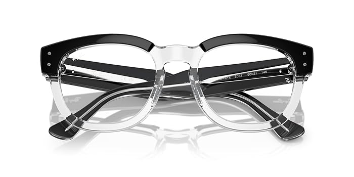 希少ヴィンテージ RAYBAN 美品 Ray-Ban™ Mega Hawkeye RX0298VF Square Eyeglasses | EyeOns.com