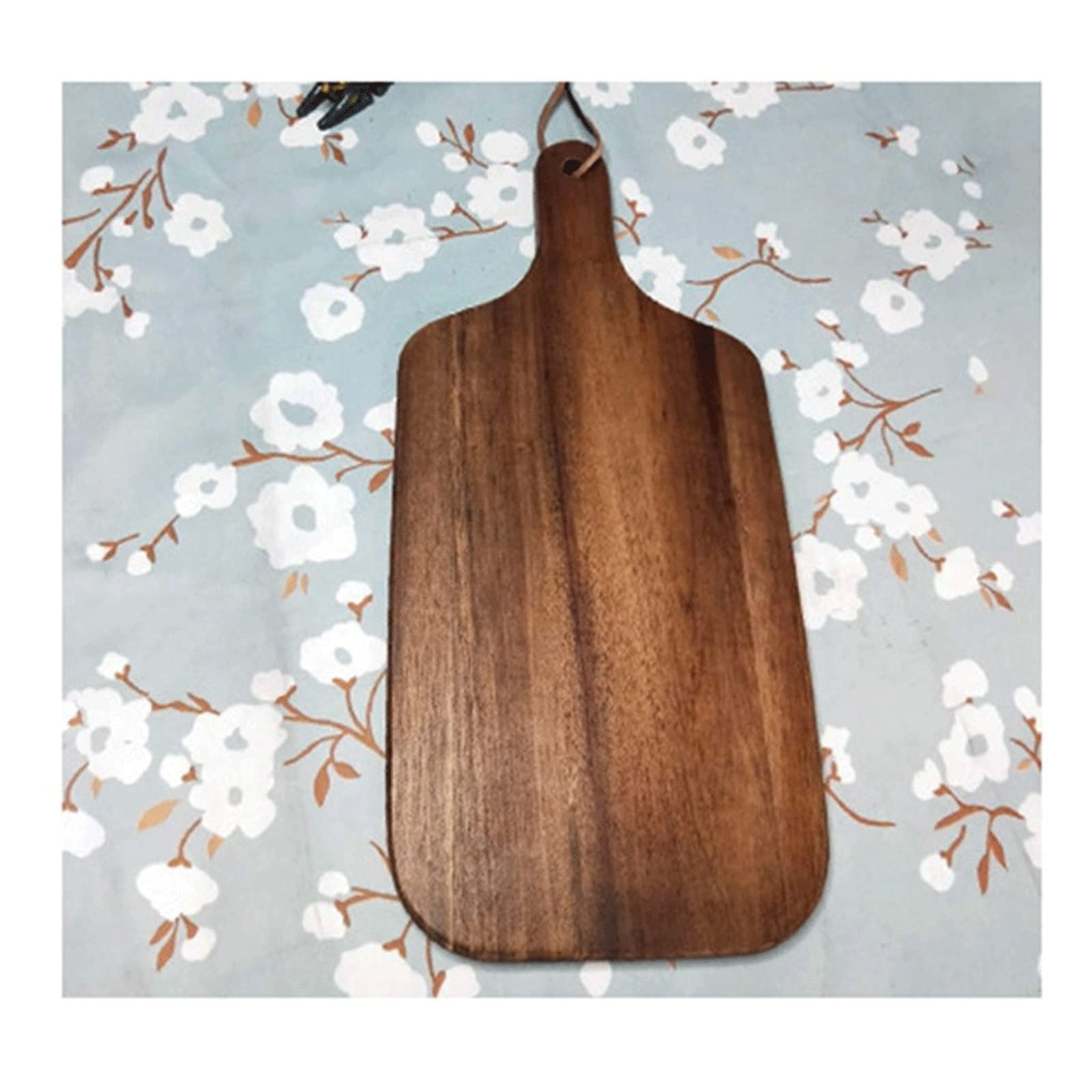 Tagliere in Legno di Acacia con Manico Cucina in Legno per Carne Formaggio Pane Verdura Frutta Vassoio per Alimenti