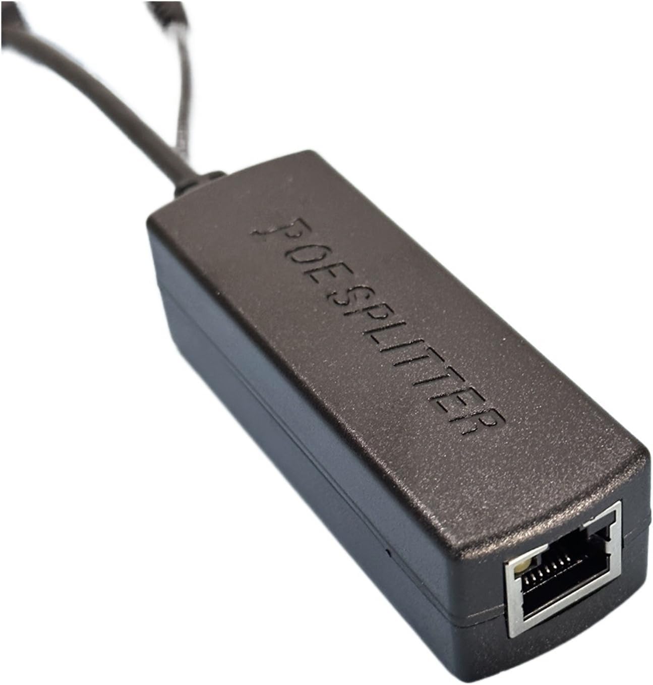 POE Splitter 48V to 12V 100Mbps RJ45 to DC Power Supply(2 Pieces)