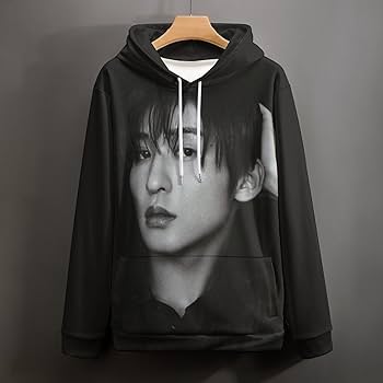 イジョンソク フード付きパーカー 黒 4984553e364ea192ff7e82d306ac75