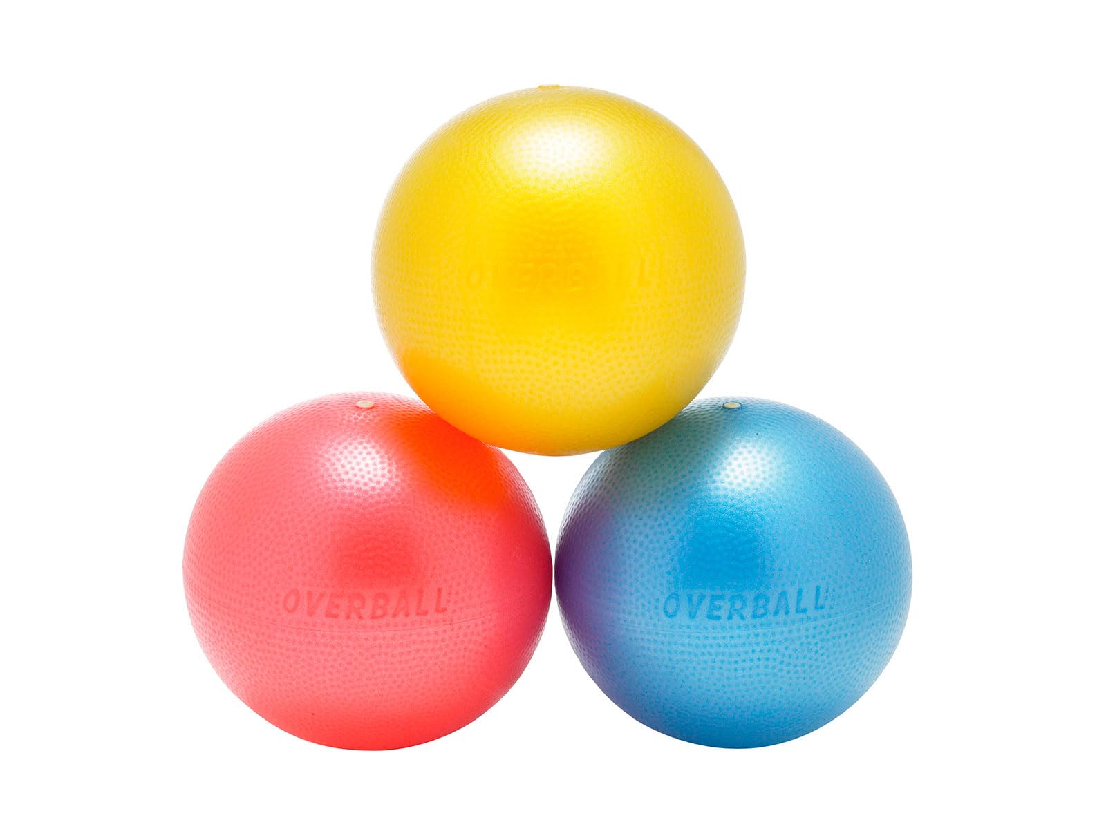 GYMNIC Over Ball Softgym Balle Gonflable Ø 23 cm Rouge, pour Enfants de 3 Ans et Plus, idéale pour Les Jeux de motricité, Les activités ludiques et la Coordination, Facile à gonfler et à Transporter