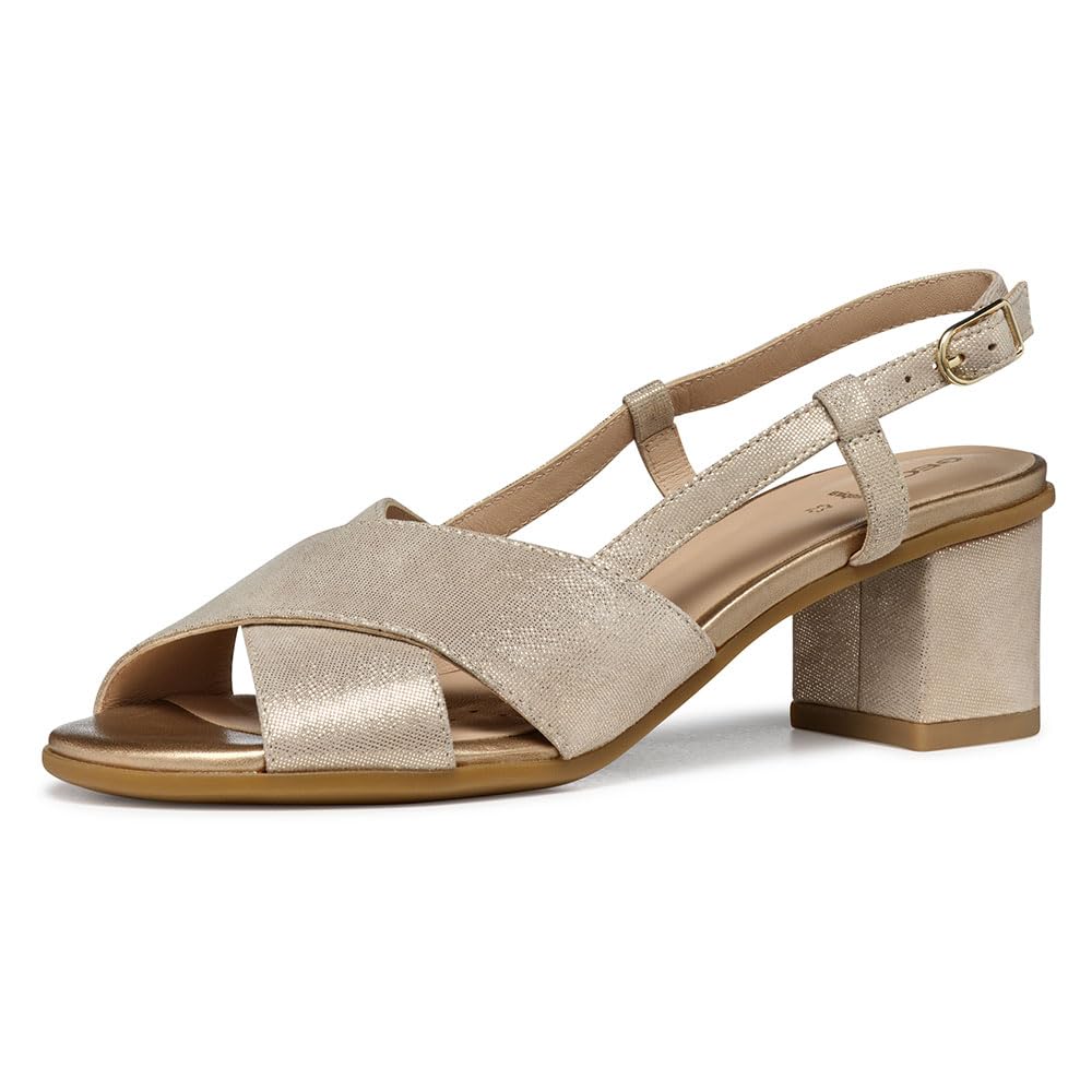 Geox D Aurely 50 A Sandalo con taccoDonna