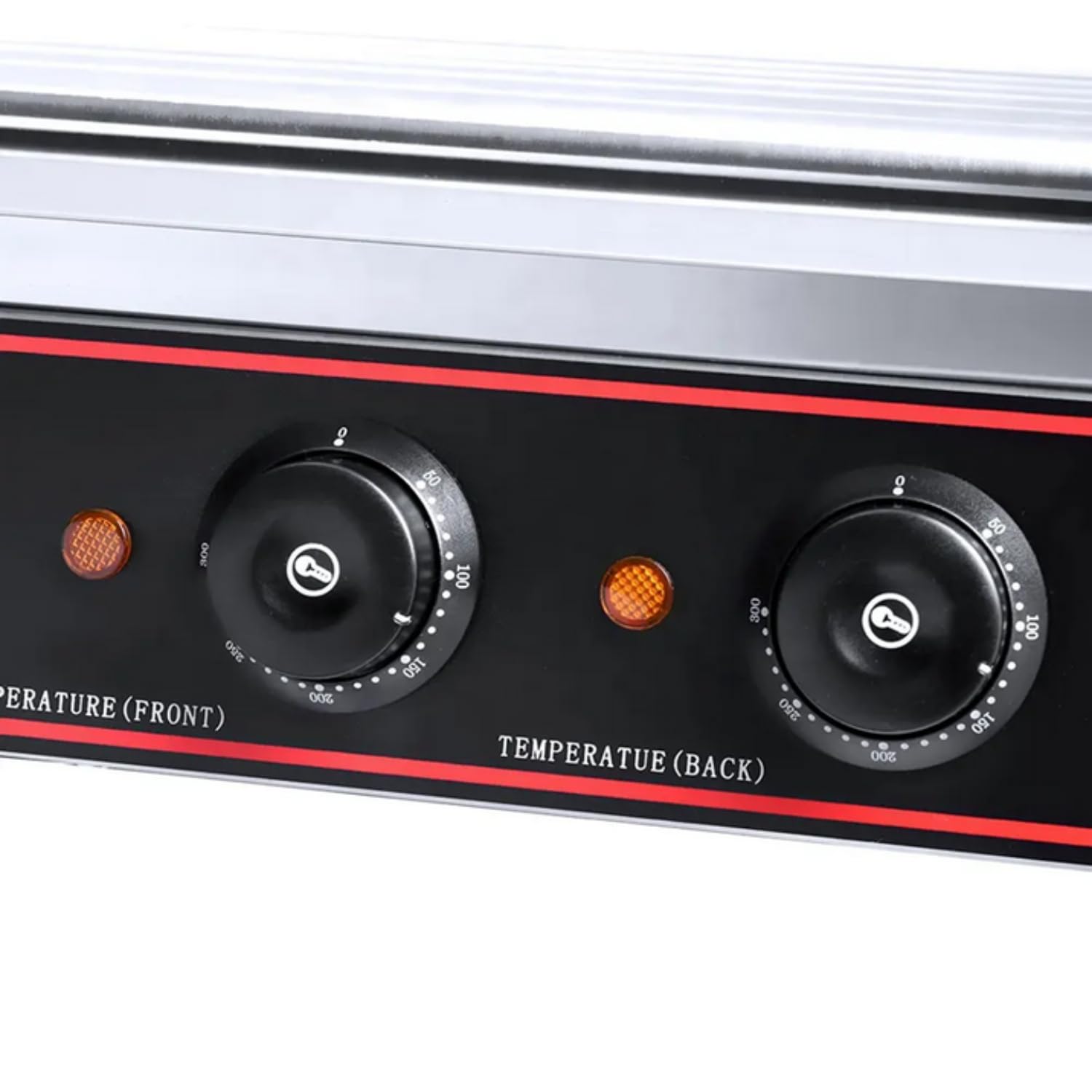 Scaldasalviette Hot-Dog Professionnel - 11 Rotoli - Inox - 1,65 kW - Temperatura fino a 300 °C