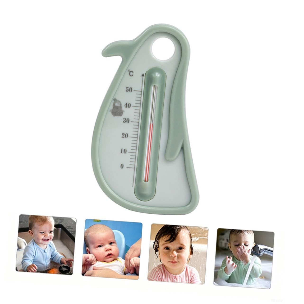 Bathtub Thermometer for Boys and Girls Water Thermometer Room Pool Temperature Cartoon Safe Accurate Random Color