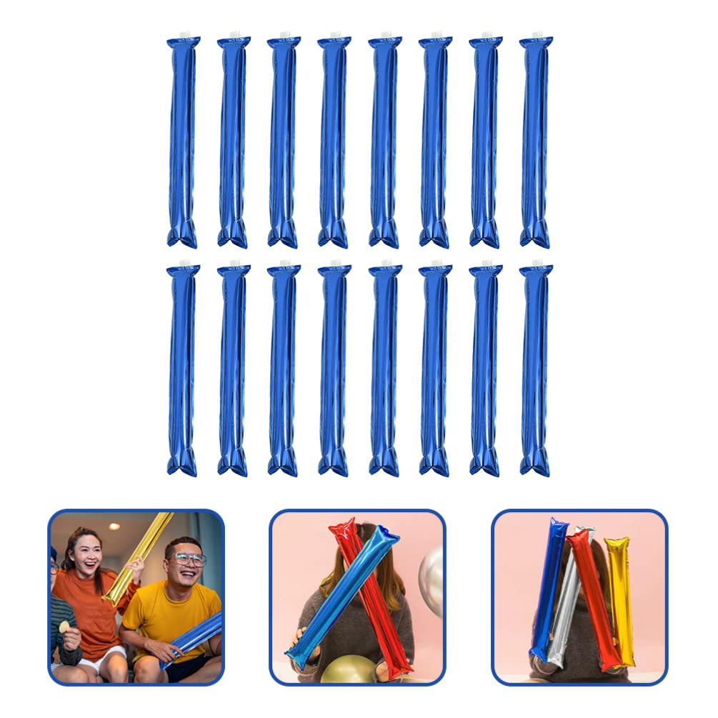 Cheer Sticks Inflatable Cheering Stick Clapper Thunder Stick Cheer Up Toys  For Sports Games Birthday Party Supplies 40 PCS Inflatable Weights, image size:1005x1005