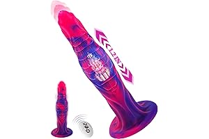 Thrusting Fantasy Dildo 10 inch Vibrator for Couples