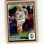 2023-24 Hoops Haunted Orange #18 Jordan Walsh RC Rookie Boston Celtics NBA Basketball Trading Card