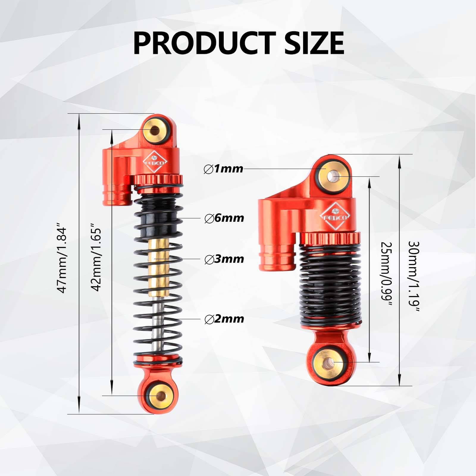 Shock Price 500 スピード! Amazon.com: Pro-Line Racing Big Bore Scaler Shocks 50mm 4
