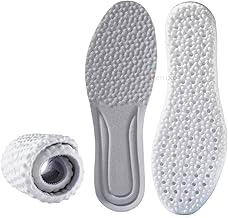 FOREWAY Memory Foam Shoe Insoles, Elastic Shock Absorbing Height Increasing Sports Shoe Insoles For Men And Women Cuttable Soft Breathable Honeycomb Orthotic Replacement Inserts (Size EU 40-45)