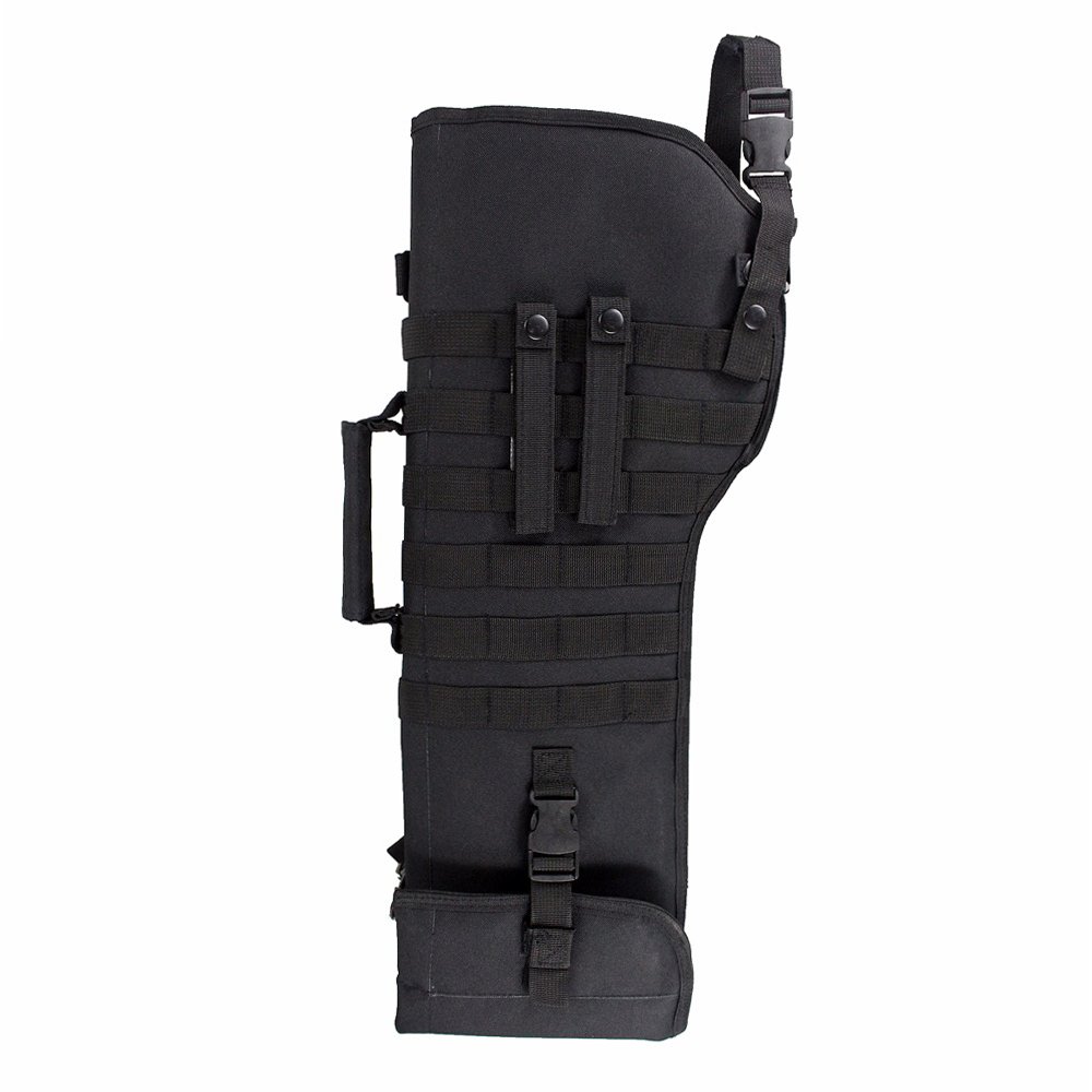 Gewehr Lang Tragen Rucksack Taktische Pistole Scheide MOLLE Gewehrriemen Tasche Für Jagd CS Airsoft