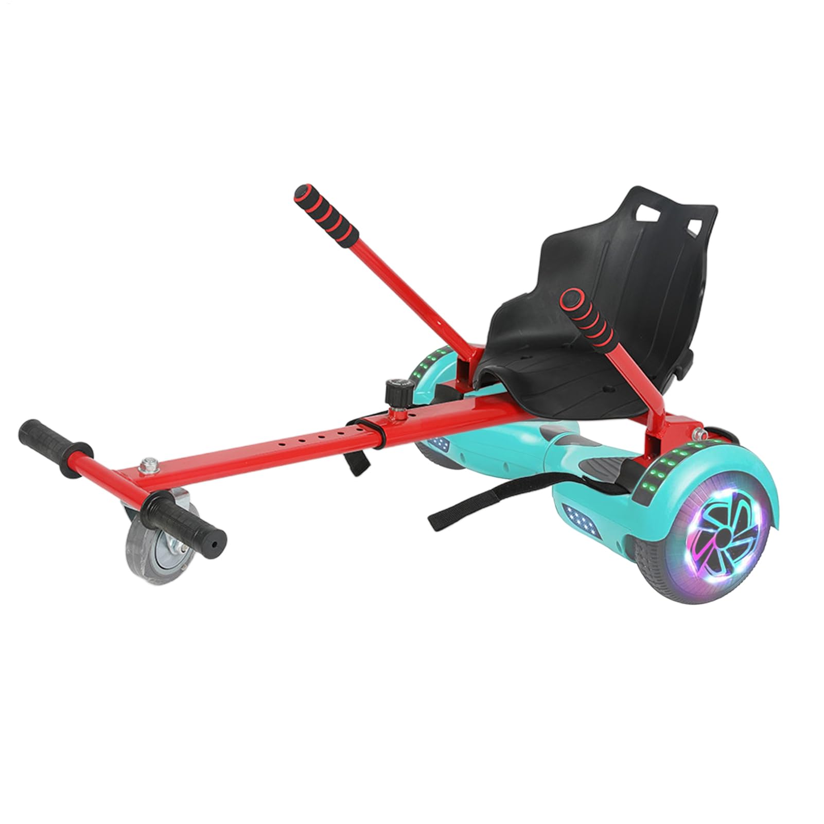 Sedile per hoverboard, fissaggio hoverboard, fissaggio sedile scooter – | fissaggio sedile regolabile, per hoverboard da 6,5/8/10 pollici
