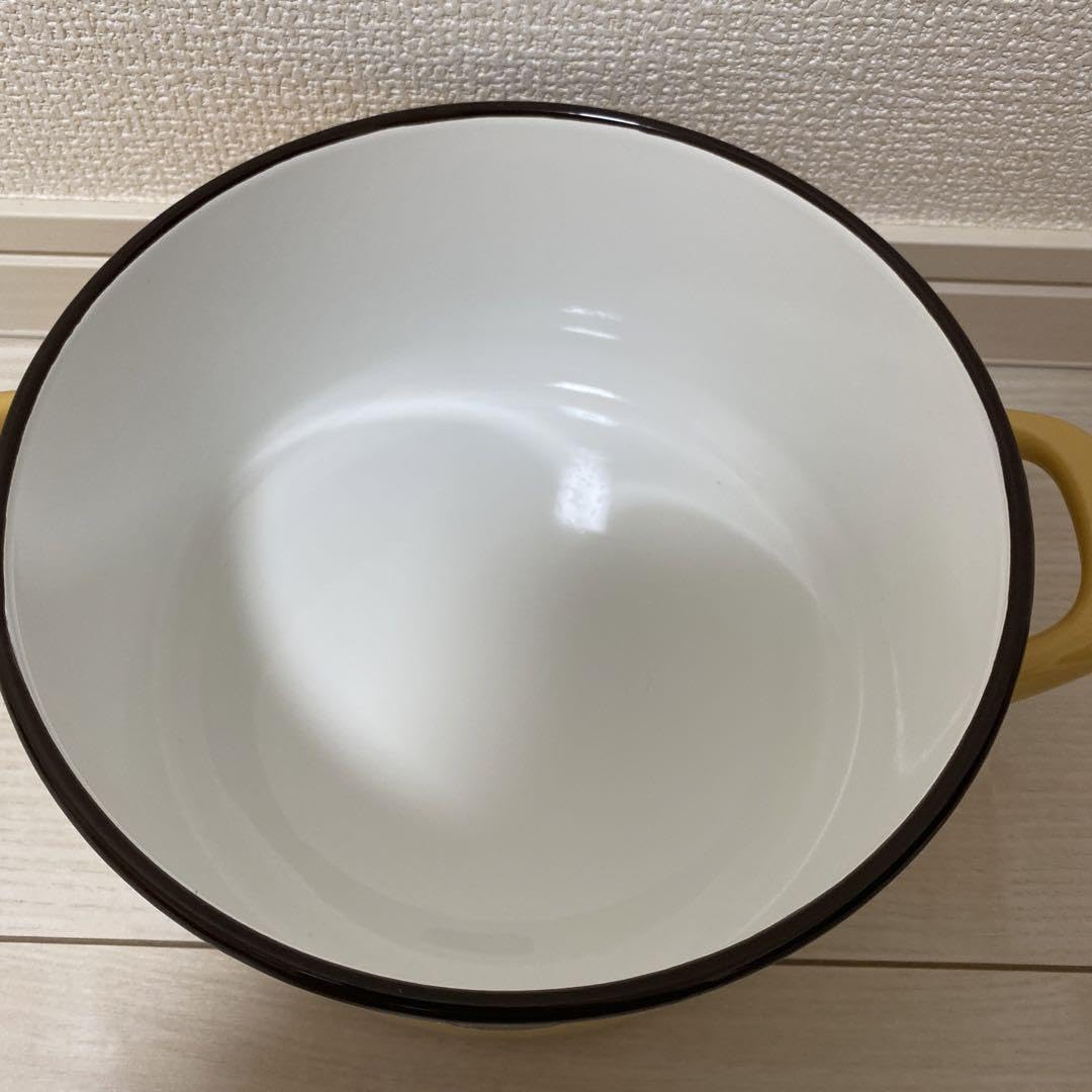 Amazon.co.jp: EJIRY BASICホーロー両手鍋 24cm 2.9L エジリー