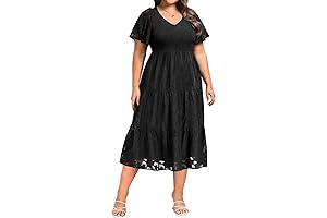 Plus Size Midi Dress: Chic, Flowy, and Fabulous
