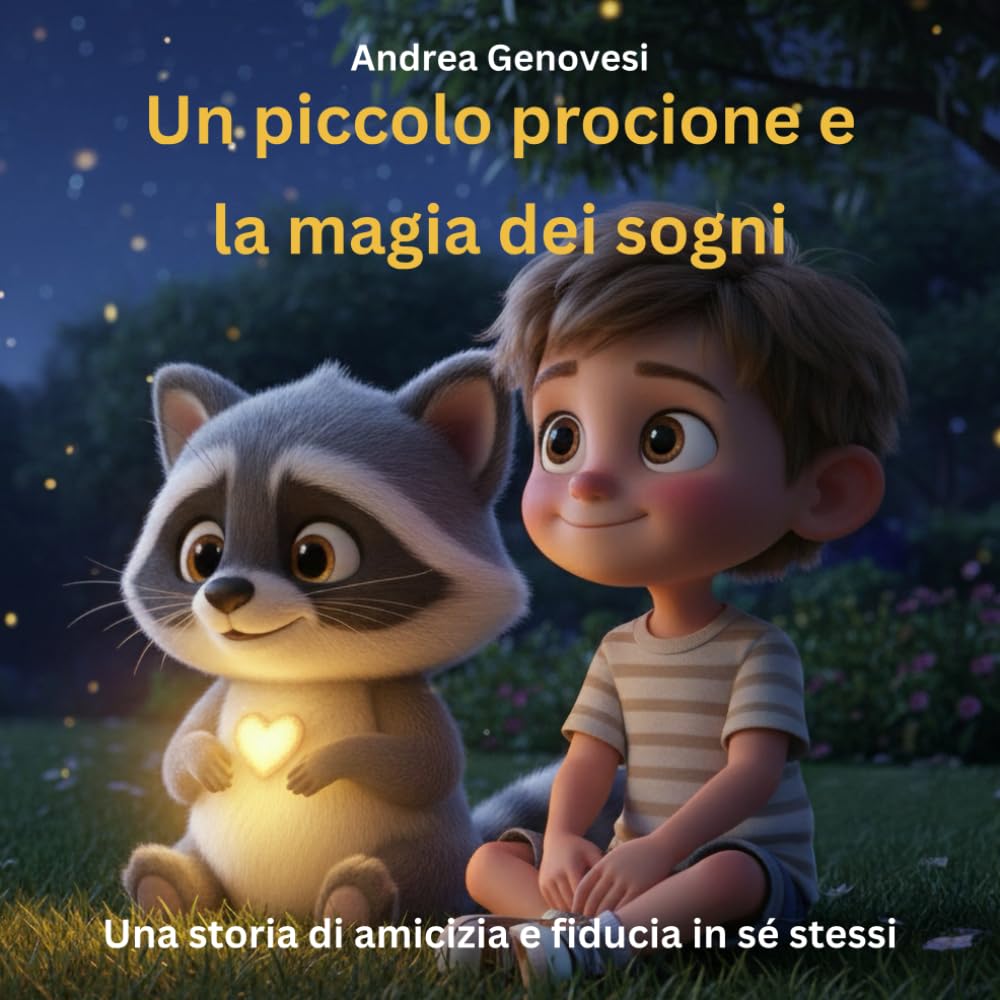 Un piccolo procione e la magia dei sogni: Una storia di amicizia e fiducia in sé stessi