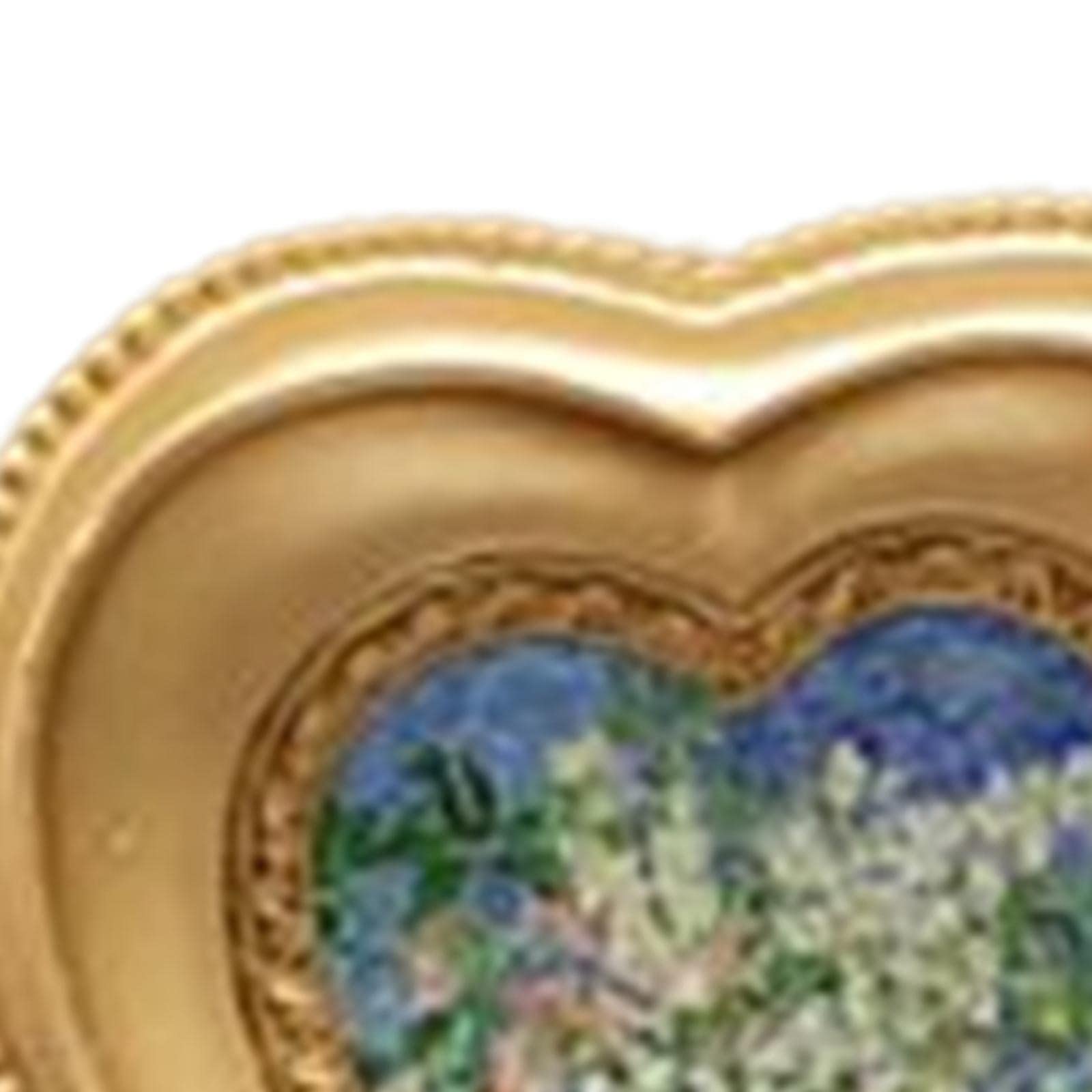 JDJUBOA Picture Frames,Pictures Elegant Wooden Frame for Displaying Photos on Tabletop or Wall, Round(Heart)