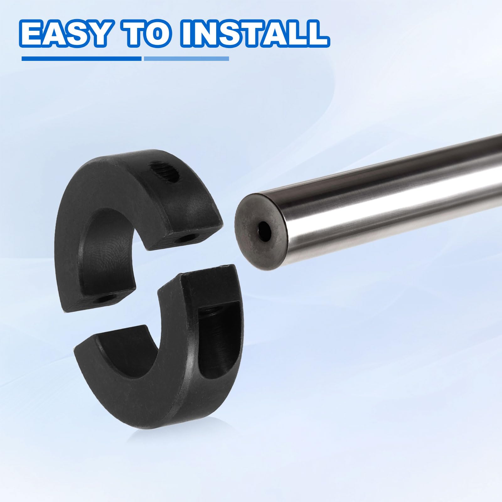 Sourcing Map Set Of 10 Fixing Screw Collars Inner Diameter 5