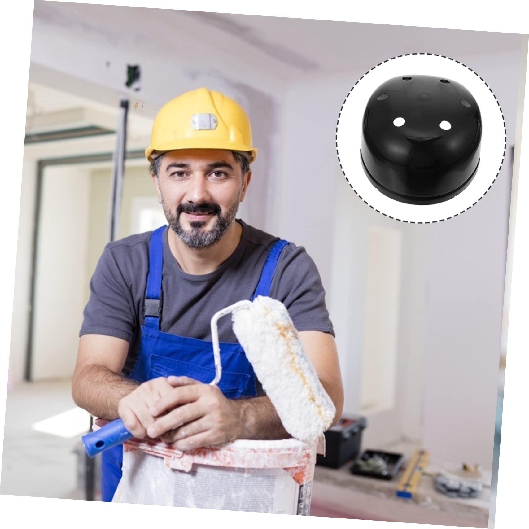 OSALADI 3piezas Casco De Seguridad Transpirable para Obras Protección Anticolisión Diseño Ligero y Acolchado para Trabajos Maquinaria Pesada Unisex