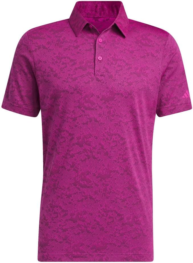adidas golf polo pink