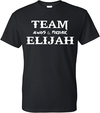 Freedomtees Team Elijah Unisex T-Shirt - Black New