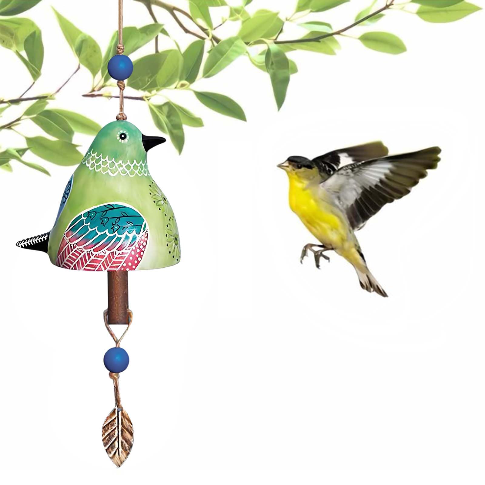 Bird Song Bell Courtyard Garden Decoration, Bird Song Hanging Bell Wind Chime eB