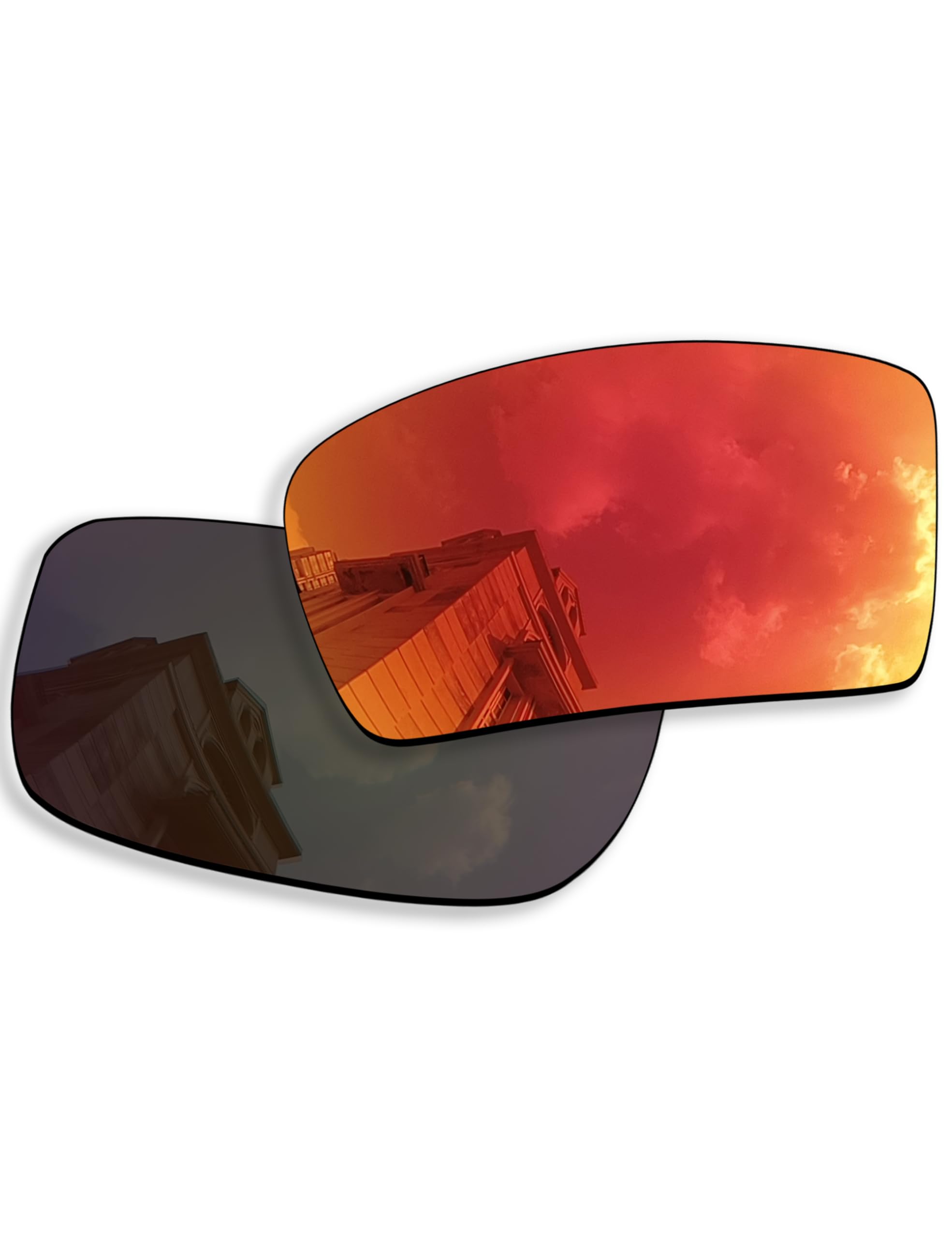 4 pares de lentes de repuesto polarizadas antiarañazos para gafas de sol Oakley Eyepatch 2 OO9136