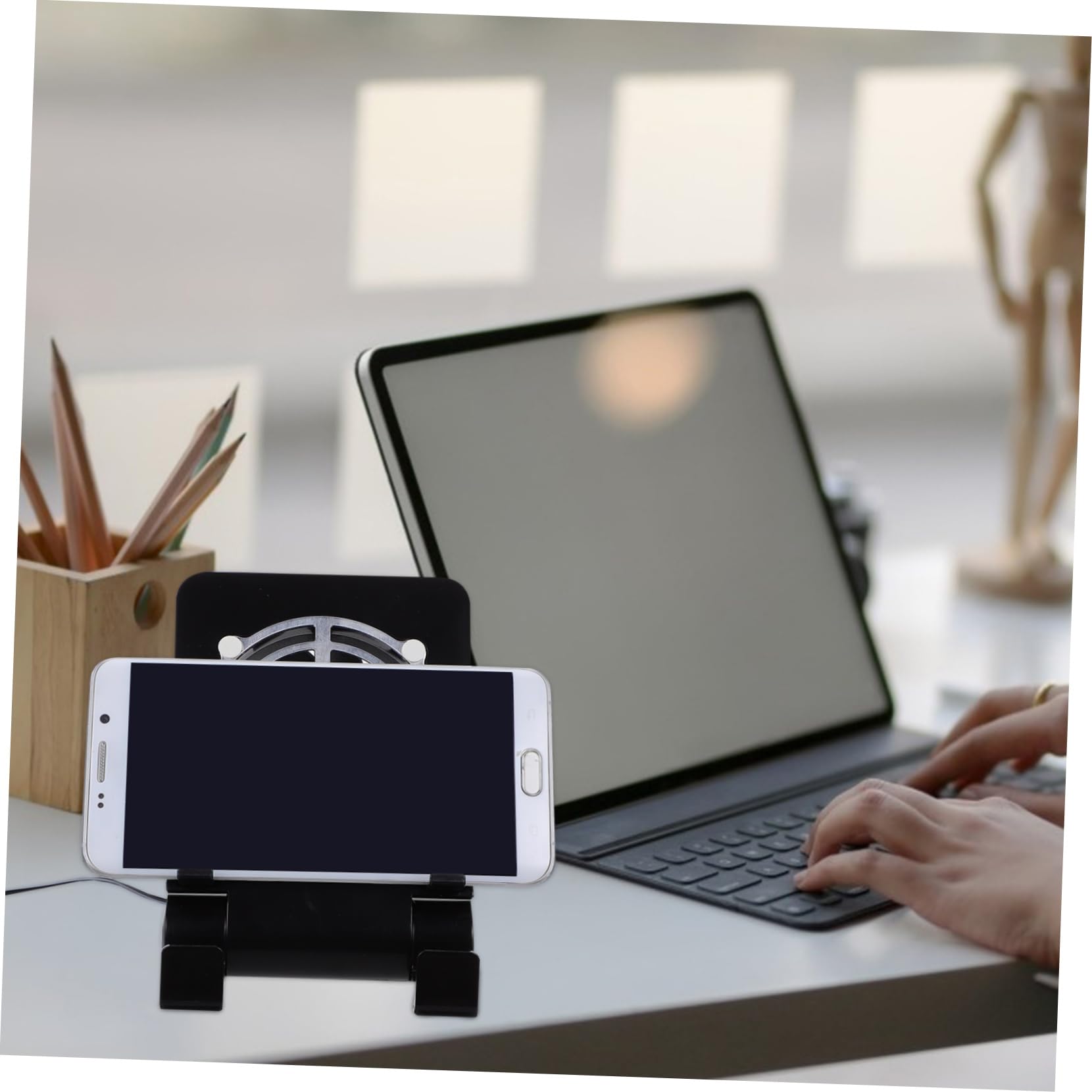 Artibetter 4piezas Soporte Usb Para Teléfono y Consola Ventilador Refrigerante Compatible Portátil Para