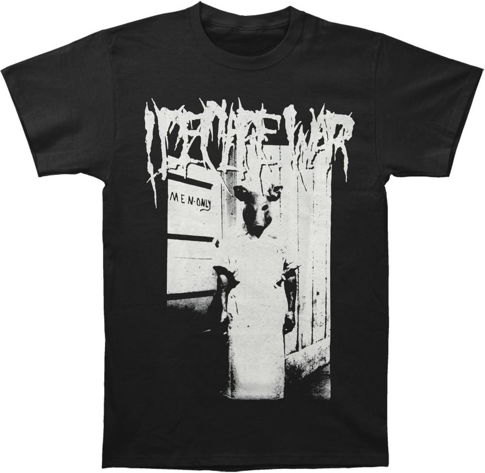 I Declare War Men's Pig T-Shirt Black