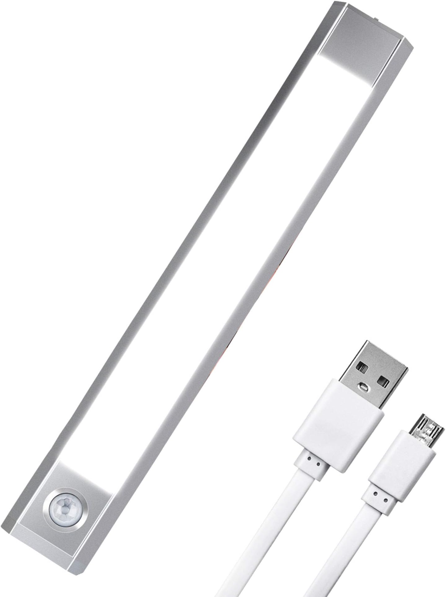 MEIION Kleverlicht - Magnetische LED Schrankleuchte Mit Bewegungsmelder & 3 Farben