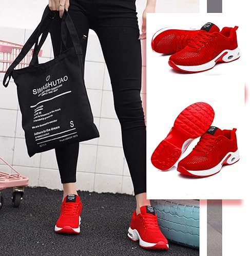 Miniatura 5 de FLARUT Tenis deportivos ligeros y a la moda para mujer, para caminar, atléticos, antideslizantes, para correr