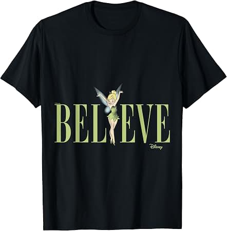 Amazon.com: Tinker Bell - Believe T-Shirt