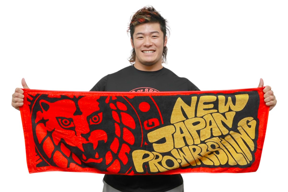 Amazon.co.jp: 新日本プロレスリング ライオンマーク スポーツタオル