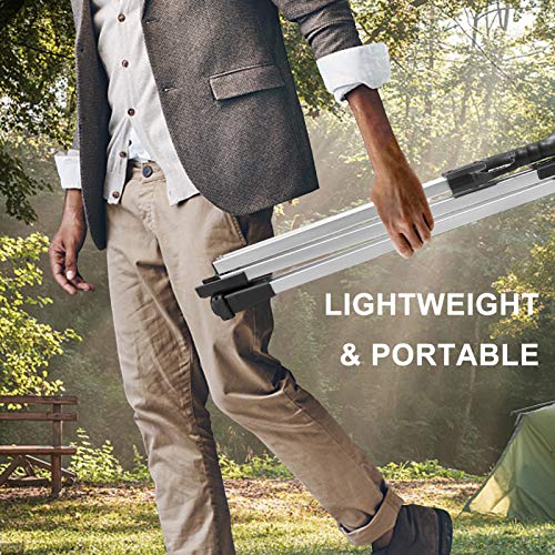 Telescopic Pruning Shears Pole - 7.5 Foot for Battery Powered Long Reach Cordless Shears, Extendable Electric Tree Branch Pruner Long Pole, Lightweight and Portable