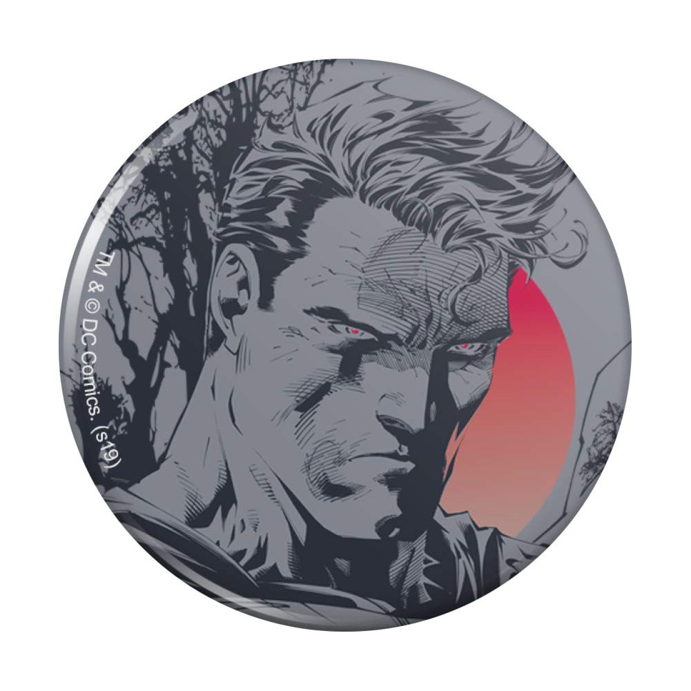 Superman Dark Persona Pinback Button Pin