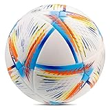 World Cup Memorial League Quality Football Size 5 Hot Bonded Match Ball with Seamless Stitching - Official Match Memorial - Long-Lasting Professional PU Leather