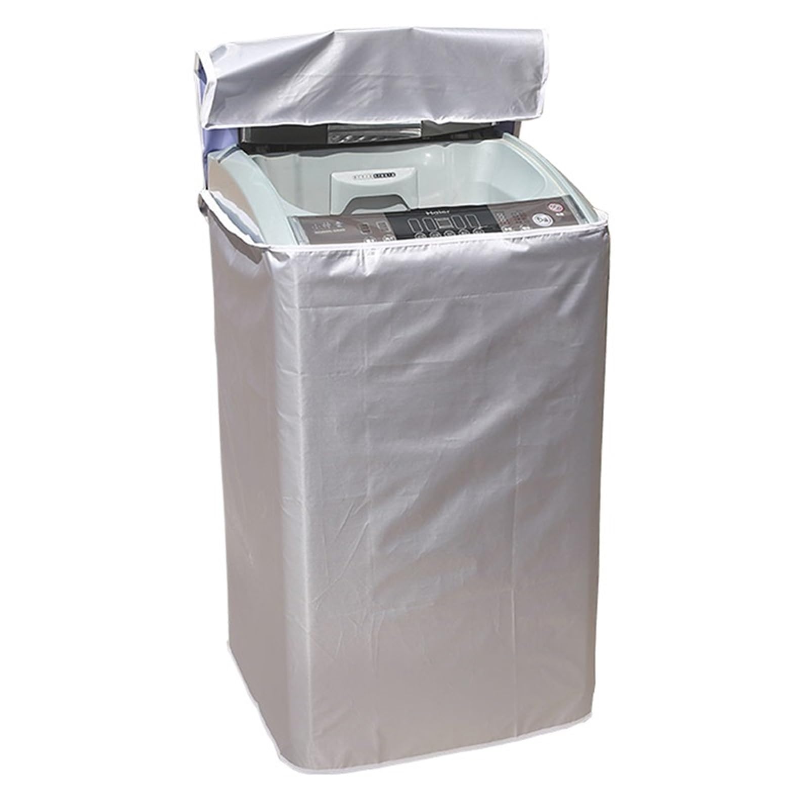 Copertura della Lavatrice 2 Pezzi Copertura Protettiva Impermeabile for asciugatrice for Protezione Solare Domestica Copertura Protettiva for Lavatrice(53x55x86cm)